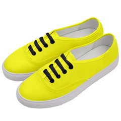 Yellow Women s Classic Low Top Sneakers by SomethingForEveryone