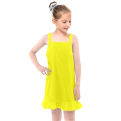 Yellow Kids  Overall Dress by SomethingForEveryone