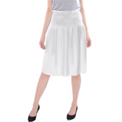 White Midi Beach Skirt by SomethingForEveryone