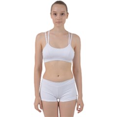 White Perfect Fit Gym Set by SomethingForEveryone