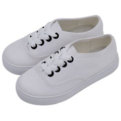 White Kids  Classic Low Top Sneakers by SomethingForEveryone