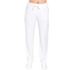 White Women Velvet Drawstring Pants by SomethingForEveryone