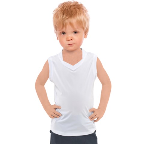 White Kids  Sport Tank Top by SomethingForEveryone