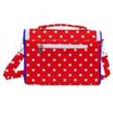 1950 Red White Dots Satchel Shoulder Bag View3