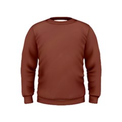 Burnt Sienna Kids  Sweatshirt by kiernankallan