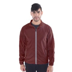 Burnt Sienna Men s Windbreaker by kiernankallan