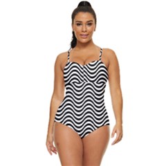 Waves Retro Full Coverage Swimsuit