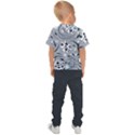 Folk flowers pattern Floral surface Kids  Sports Tee View2