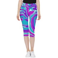 Icing Inside Out Lightweight Velour Capri Leggings 