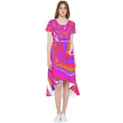 Ice Cream High Low Boho Dress by kiernankallan