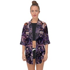 Outcast Open Front Chiffon Kimono by MRNStudios