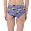 Bats With Yellow Moon Mid-Waist Bikini Bottoms View2