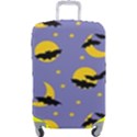 Bats With Yellow Moon Luggage Cover (Large) View1