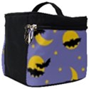 Bats With Yellow Moon Make Up Travel Bag (Big) View1