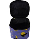 Bats With Yellow Moon Make Up Travel Bag (Big) View3