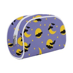 Bats With Yellow Moon Make Up Case (small) by SychEva