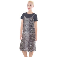 Snake Skin Camis Fishtail Dress by LoolyElzayat