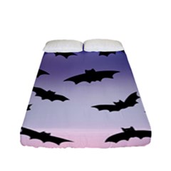 The Bats Fitted Sheet (full/ Double Size) by SychEva