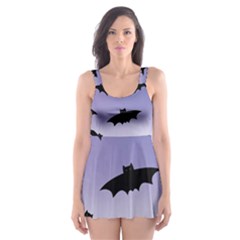 The Bats Skater Dress Swimsuit by SychEva