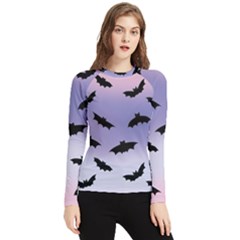 The Bats Women s Long Sleeve Rash Guard by SychEva