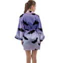 The Bats Long Sleeve Satin Kimono View2