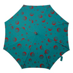 Red Drops Hook Handle Umbrellas (large) by SychEva