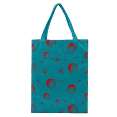 Red Drops Classic Tote Bag by SychEva