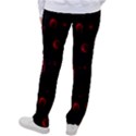 Red Drops On Black Women s Casual Pants View2