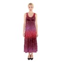 Red Sequins Sleeveless Maxi Dress View1