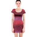 Red Sequins Short Sleeve Bodycon Dress View1