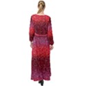 Red Sequins Maxi Chiffon Beach Wrap View2