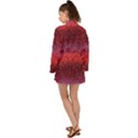 Red Sequins Long Sleeve Kimono View2