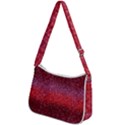 Red Sequins Zip Up Shoulder Bag View2