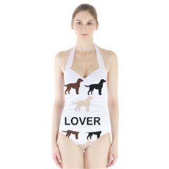 All Colors Lab Silos Lover Halter Swimsuit by SomethingForEveryone