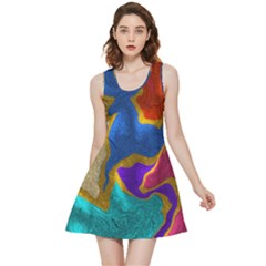 Shimmer Inside Out Reversible Sleeveless Dress