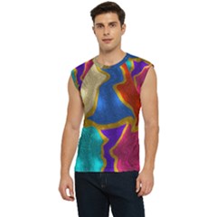 Shimmer 2 Men s Raglan Cap Sleeve Tee