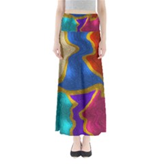 Shimmer 2 Full Length Maxi Skirt by kiernankallan