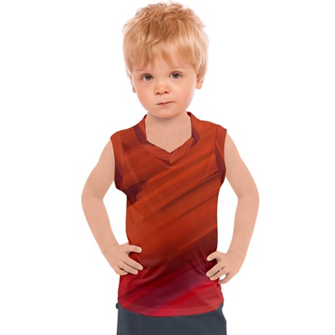 Crimson Kids  Sport Tank Top by kiernankallan