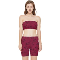 4486f66e-bfab-474a-accc-b3100c9fd718 Stretch Shorts And Tube Top Set by SychEva