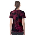 Red Abstraction Women s Sport Mesh Tee View2