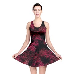 Red Abstraction Reversible Skater Dress by SychEva