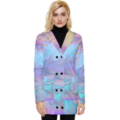 Pastels Button Up Hooded Coat 