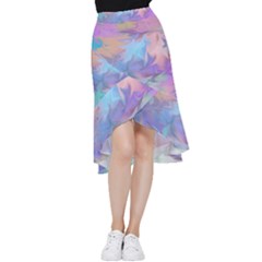 Pastels Frill Hi Low Chiffon Skirt by kiernankallan