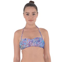 Speckled Halter Bandeau Bikini Top by kiernankallan