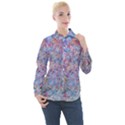 Speckled Women s Long Sleeve Pocket Shirt View1