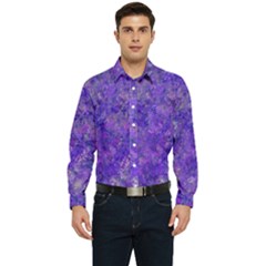 Speckled Men s Long Sleeve Pocket Shirt 