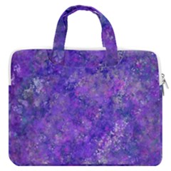 Speckled Macbook Pro Double Pocket Laptop Bag (large)