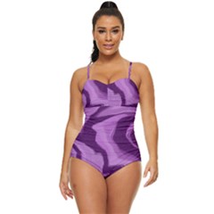 Ecstasy Retro Full Coverage Swimsuit