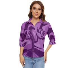 Ecstasy Women s Quarter Sleeve Pocket Shirt