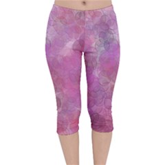 Bubbles Velvet Capri Leggings  by kiernankallan